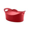 4.25 Quart Covered Casserole - Red